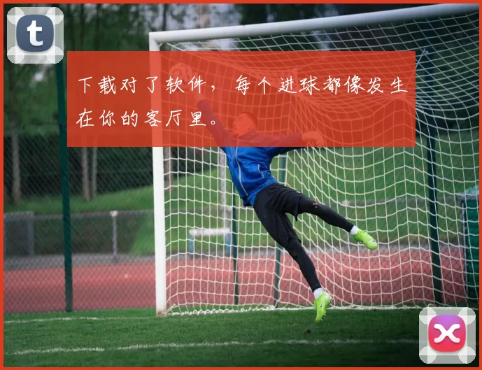 下载对了软件,每个进球都像发生在你的客厅里。