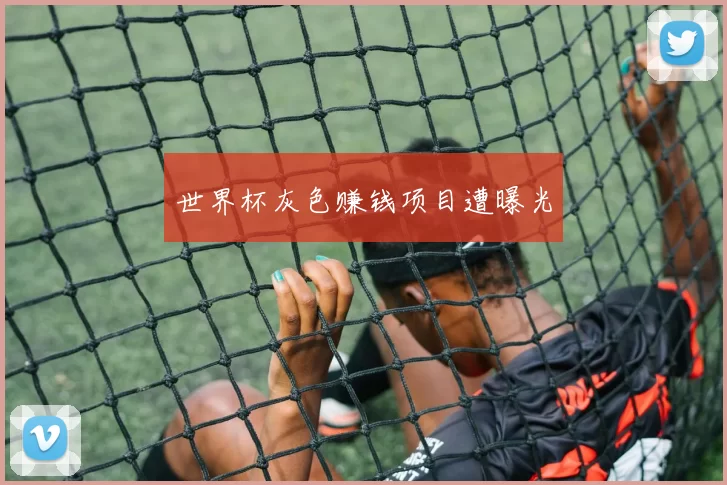 世界杯灰色赚钱项目遭曝光