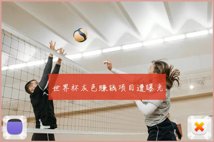 世界杯灰色赚钱项目遭曝光